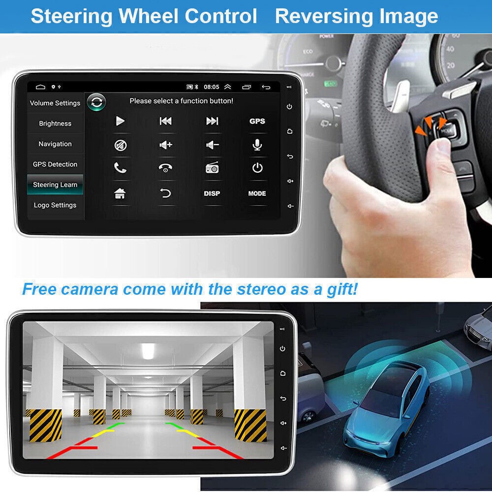 10.1" Pantalla Para Jeep Patriot 2009-2017 Apple Carplay Radio de coche estéreo