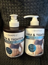 2x Reshape Firm  Tighten Collagen Body Cream 15fl Oz Each