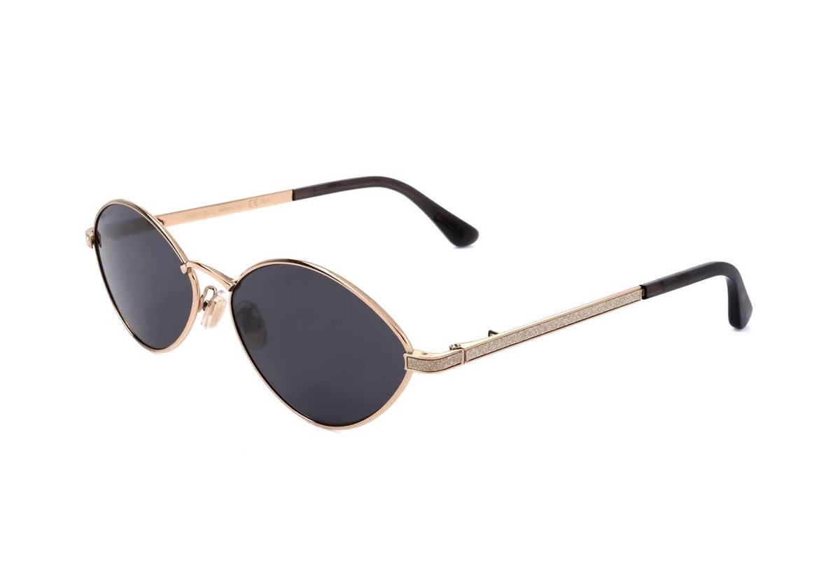 Jimmy Choo SONNY/S 2F7 GOLD GREY 58/16/145 WOMAN Sunglasses | eBay