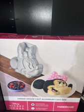 Farberware Minnie or Mickey Mouse Cake Pan, N...