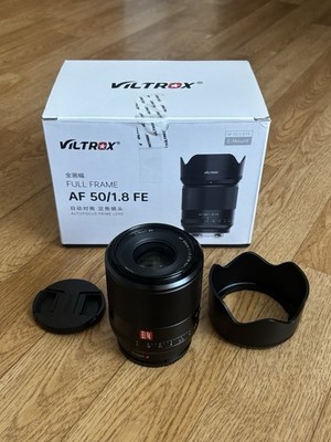 Viltrox 50mm F1.8 AF FE-Mount Sony E-Mount Vollformat Objektiv