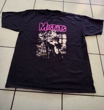 Misfits Black T-Shirt Horror Business Rock Band , Punk XLarge,Y2K Era