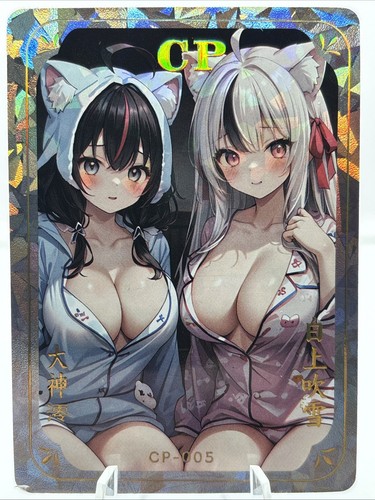 ❤️Cat Girl Goddess Story Waifu Card STUNNING GIRL CP-005 Waifu Doujin Anime Card - Picture 1 of 2
