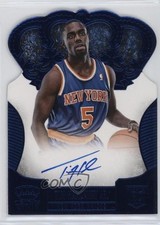2013 Panini Preferred Crown Royale Rookies Blue 18/49 Tim Hardaway Jr Auto 3s1