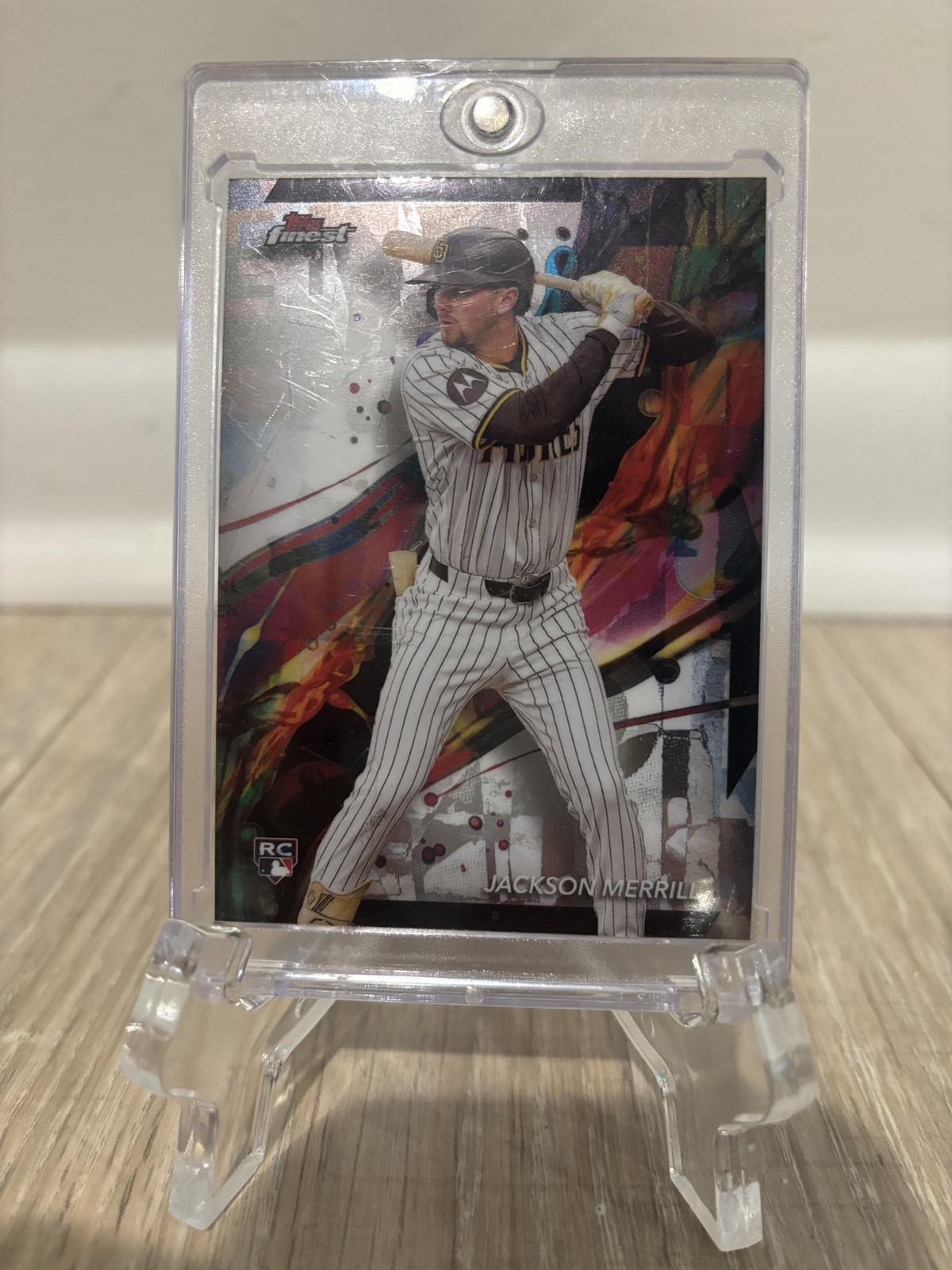 2024 Topps Finest- Jackson Merrill #96 (RC) Pirates MINT