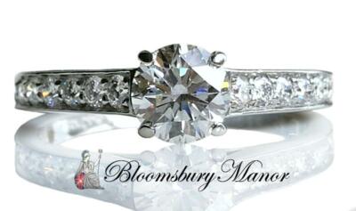 Designer Schulterset begehrter Created Diamant Perfektion Ring alle Größen WOW