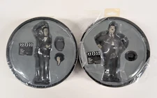 New 2005 SD Toys Movie Icons Laurel & Hardy 7" Figures Stan Laurel Oliver Hardy