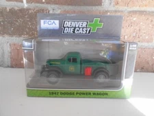 Menard O Scale  #279-9398 --1947 Dodge Power Wagon Green Fokestry Service