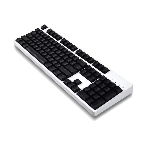 1 Set Thai Keycaps for Mechanical Keyboard Black White Color 113 Keys ABS OEM - Picture 4 of 9