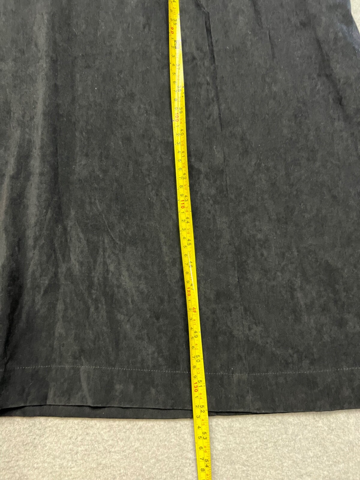 90s Vintage Victoria Holley Faux Suede Maxi Dress Plus Sz 16W Minimalist