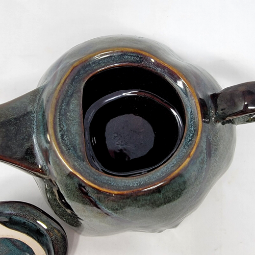 SHEESH Design Funky Abstract Unique Tea Pot with Lid Home Decor - Picture 8 of 9
