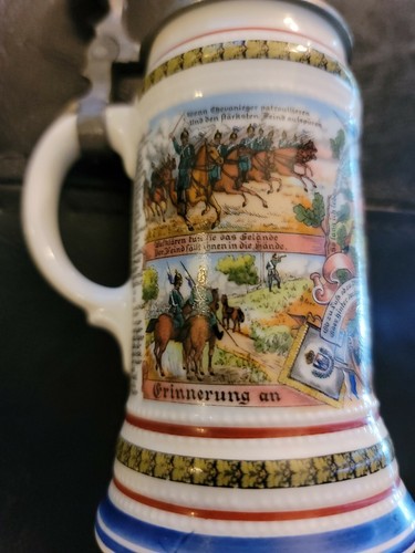 Casa de Goebel Baviera W. Alemania ¡Pequeña piedra Sieg od Tod! Cavaliers - Imagen 2 de 6