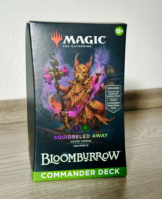 Squirreled Away: Bloomburrow Commander Deck Magic The Gathering NEU OVP