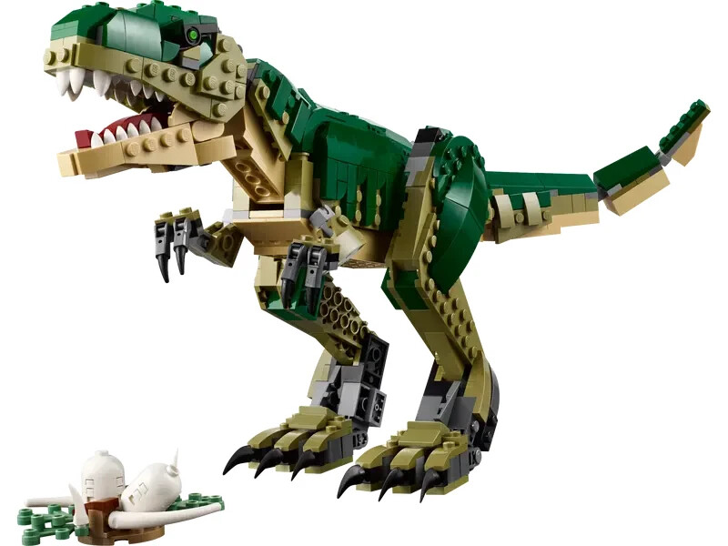 Ty-rex 10センチ　10個セット Lego T. rex 31151 Creature Christmas Minifigure Building Set