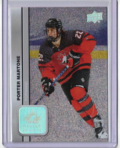 22/23 Team Canada Juniors Rookie Patterned Foilboard PICK LIST Complete Your Set - Picture 13 of 32