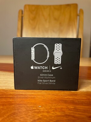 Apple Watch Nike+ 42mm Series EMPTY BOX ONLY w inserts and M/L band