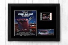 Gremlins 2: The New Batch Film Cell Display New Signed Memorabilia + COA