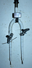 Chromoly Rigid MTB Bike Fork 26" 1" Threaded 145mm Headset Canti Steel Ships USA