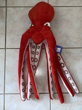 Wildlife Artists Inc Red Octopus Plush Stuffed Animal Ocean 20"