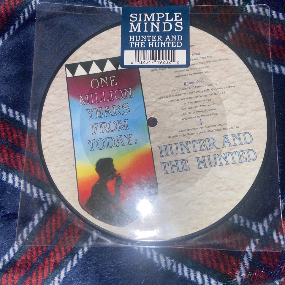 RSD Simple Minds 7" Picture Vinyl Waterfront Record Store Day 2015 New SEALED - Image 3 of 4