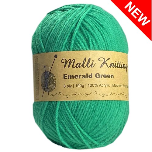 100g Malli Knitting Yarn 8ply Super Soft Acrylic Crochet Craft Wool Balls 8 Ply - Picture 240 of 248