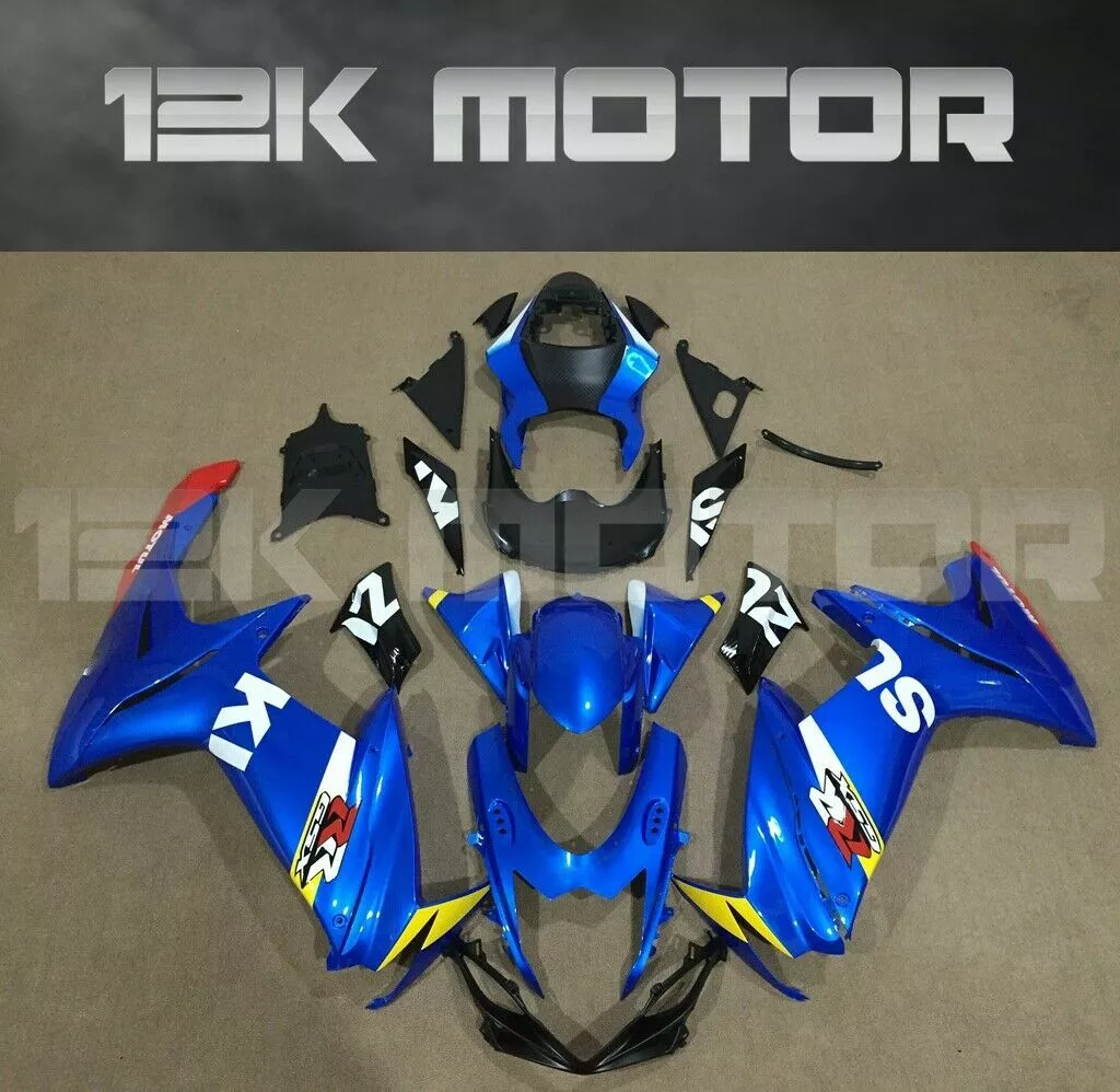 Blue Fairing Kit For SUZUKI GSXR 600 GSX R 750 2011 2017 2018 2019
