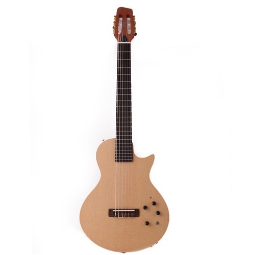electric classical guitar Silent nylon string travel portable built in effect - Picture 2 of 11