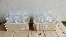 12 Bicchieri Di Vetro Campari Glass Rock 36 CL Per Drink Americano Negroni Nuovi