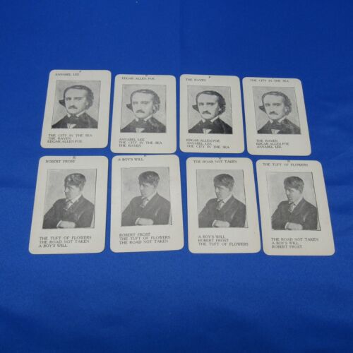 Wilder Mfg Co Author Card Game- 32 Cards with instructions - Picture 4 of 11