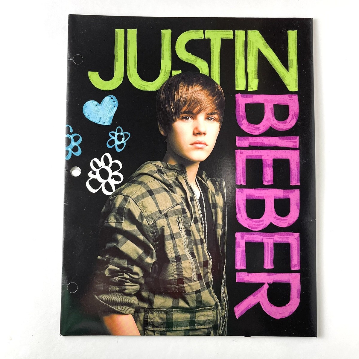 3 Justin Bieber Mead Folders 2010 My World 2.0 | eBay