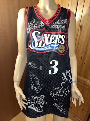Mitchell & Ness Allen Iverson Philadelphia 76ers 1997-98 Hardwood