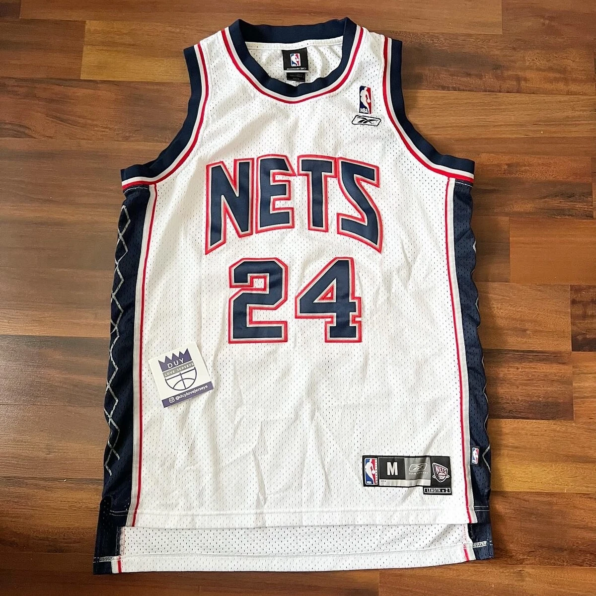 00's Richard Jefferson New Jersey Nets Reebok Swingman NBA Jersey