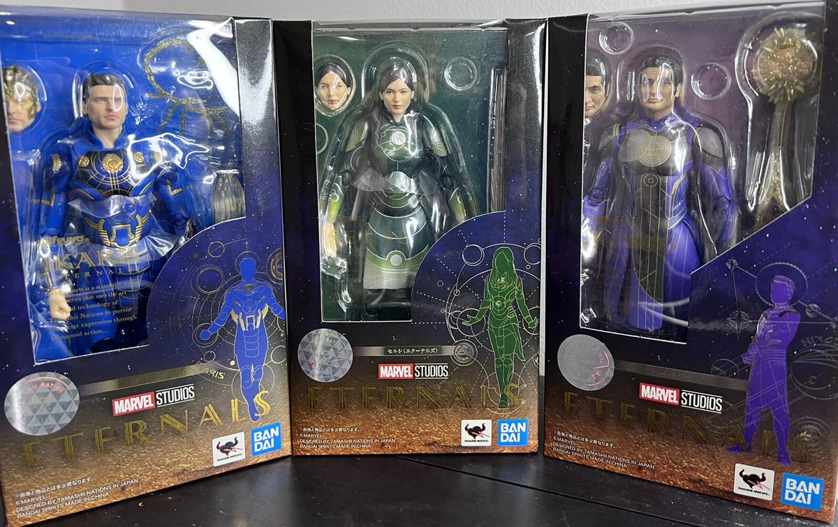 Bandai Marvel Eternals S.H. Figuarts SHF SERSI IKARIS KINGO