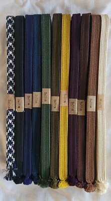 Japanisches Schwert Sageo für Katana / Iaido X lang 2,2m Kakucho Stil Webart - Bild 1 von 2