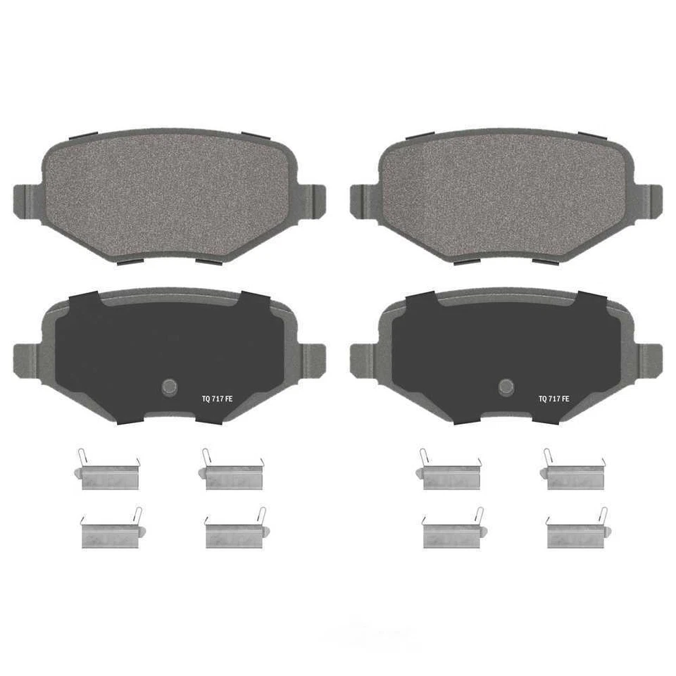 Pastilhas de freio a disco traseiras de cerâmica ThermoQuiet Wagner para Ford Explorer 11-19 QC1377 - Imagem 3 de 4