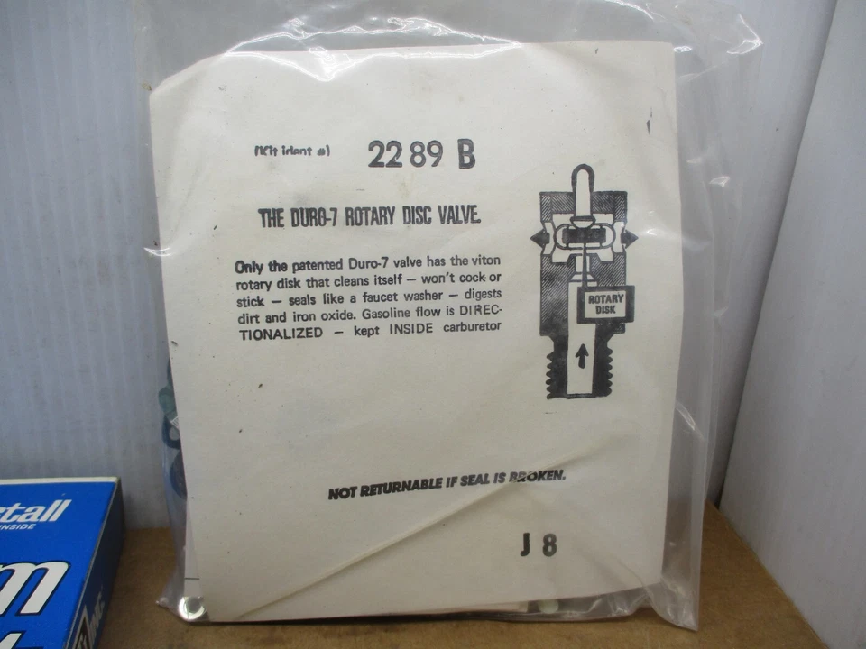 Kit de reparación de carburador/sistema de combustible Tomco 5289B Foto 3 de 3