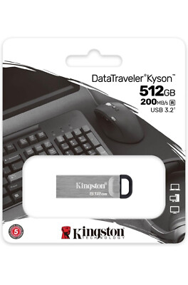 DTKN/64GB Kingston DataTraveler Kyson 512GB USB Typ-A 3.2 Gen 1  200 M ~