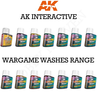 AK Interactive Wargame wäscht Full Range kombiniert schneller Versand