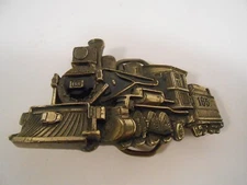 Vintage 1981 The Great American Buckle Co #275 Train/Locomotive Belt Buckle