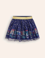 NWT Mini Boden Applique Tulle Skirt