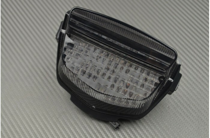 Feu arrière LED fumé étanche à clignotants intégrés pour CBR 1000RR 08-11