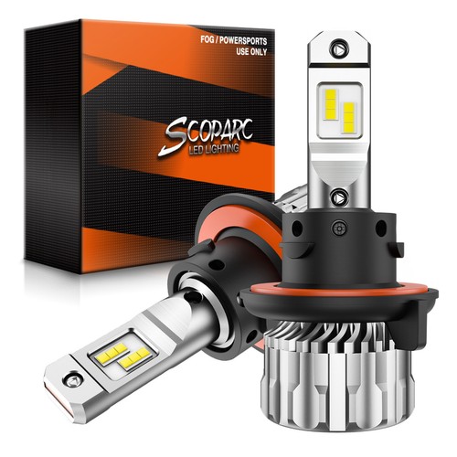 S6 H13 9008 LED Headlight Bulbs High Low Beam Super White 70W 6500K - Picture 3 of 8