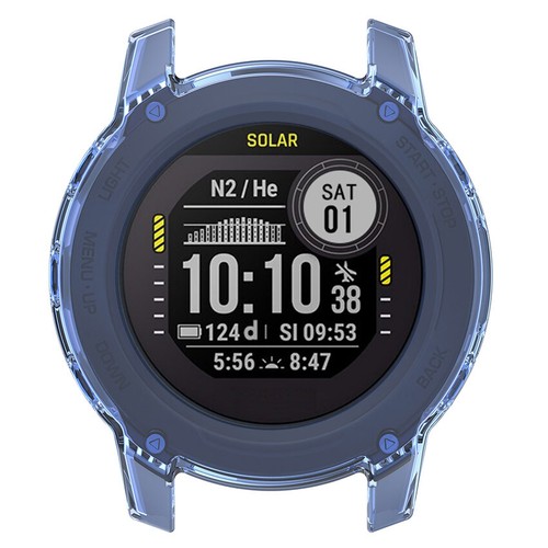 TPU Transparent Case Schutzhülle für GARMIN Descent G2 /G1 solar/G1 Solar letel - Zdjęcie 22 z 25
