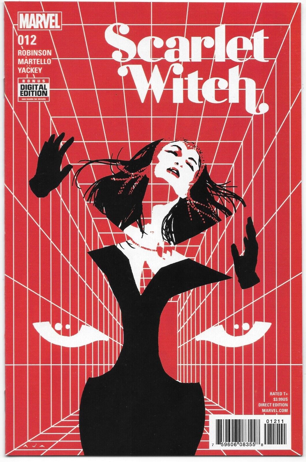 Scarlet Witch #12 NM+ Marvel Comics Aja Robinson MCU 1st Low Print 2017 Vision