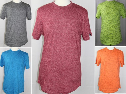 WT02 HERREN LÄNGLICHE T-SHIRTS MIT SEITLICHEM REISSVERSCHLUSS KURZARM 5 FARBEN GRÖSSE S-XL - Bild 1 von 8
