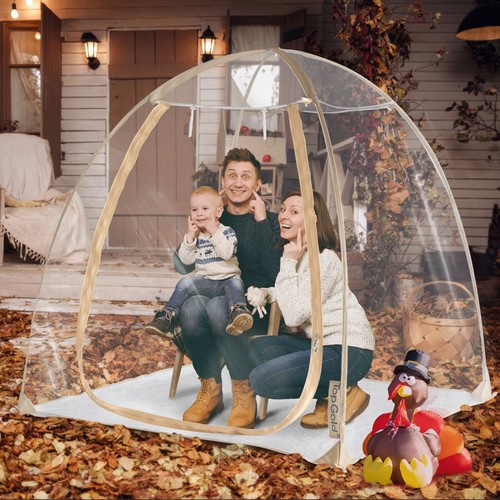 Pop Up Bubble Tent, Instant Igloo Tent, Clear Dome Tent for Outdoor Camping - Picture 17 of 35