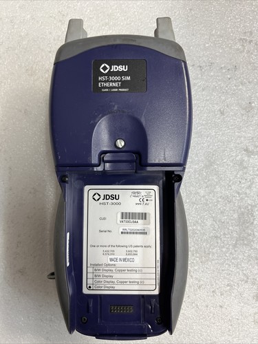 JDSU HST-3000 Monochrom mit HST-3000 SIM ETHERNET Optischem Modul (ohne Akku) - Bild 3 von 3
