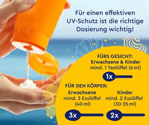 3x 100ml Sun Dance Kids Sensitiv Sonnencreme Tube LSF 50 Wasserfest UVA UVB #01 - Bild 6 von 6