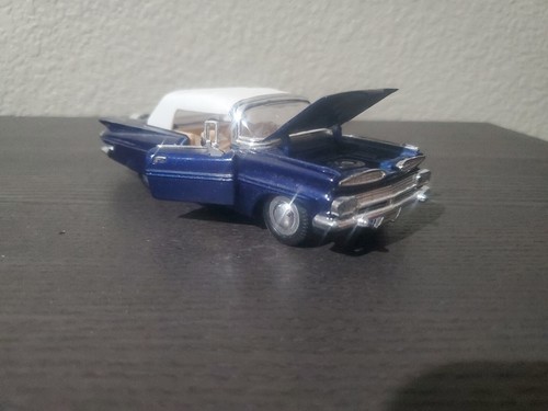 ROAD LEGENDS 1959 CHEVROLET IMPALA BLACK Die Cast 1:64 Scale Model - Picture 6 of 8