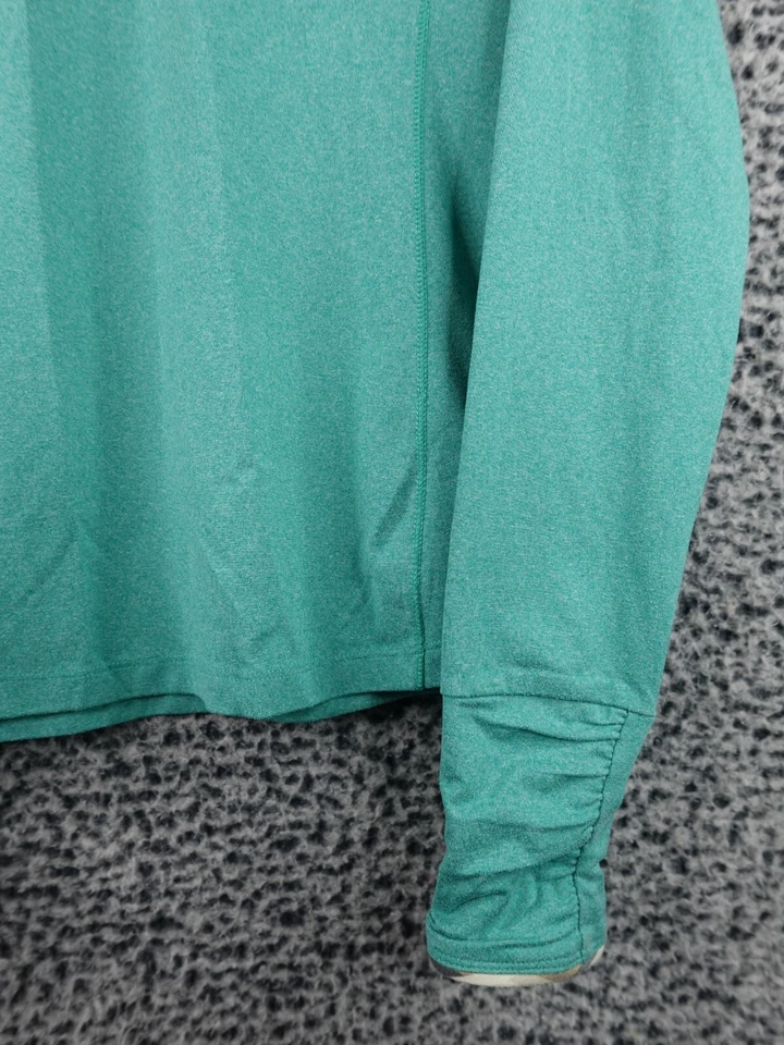 Camisa de rendimiento de manga larga verde mediana para mujer The North Face Foto 4 de 4